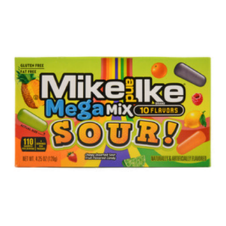 Mike & Ike Sour Mega Mix 4.25 Oz
