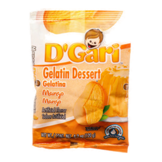 D'Gari Water Gelatin Mango 4.2 Oz