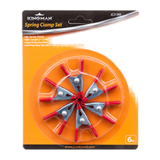 Kingman Spring Clamp 2" 6Pc Set
