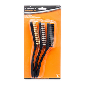 Kingman Wire Brush 3Pc Set