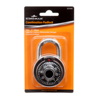 Kingman Combination Padlock 50Mm