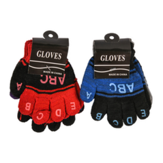 Hw Kids Gloves Asst Clr & Dsgn