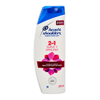 Head & Shoulders Suave Y Manejable 2 En 1 375Ml