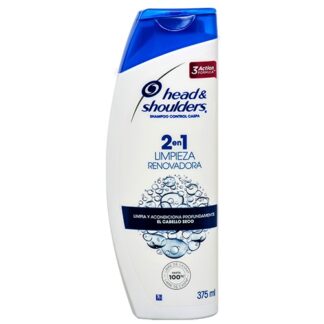 Head & Shoulders Limpieza Renovadora 2 En 1 375Ml