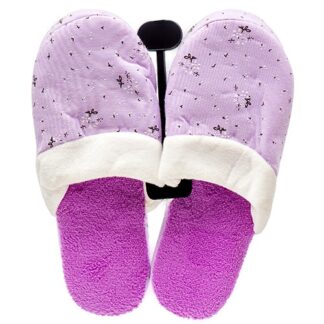 Hw Winter Slipper W/Flower Design Asst Color #Sl423