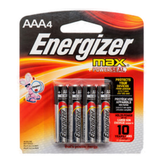 Energizer Battery Aaa-4Pk