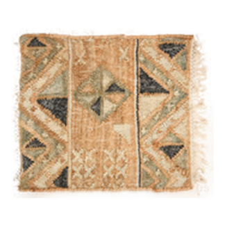 Rug Wool 18"X18" Asst Styles