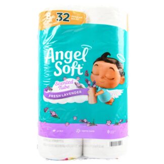 Bath Tissue Angel Soft 320 Sheets 8 Mega Roll Lavender