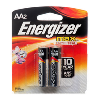 Energizer Batteries Aa-2Pk