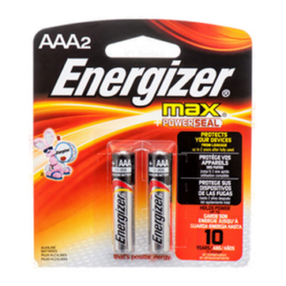 Energizer Batteries Aaa-2Pk