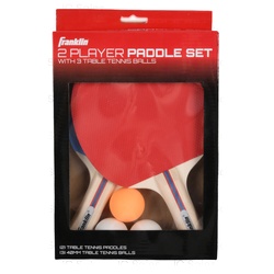 Franklin Table Tennis Set 2 Paddle & 3 Balls