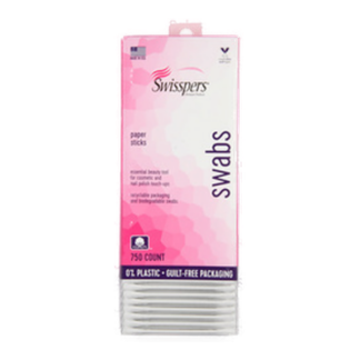 Swisspers Cotton Swabs Guilt Free 750Ct
