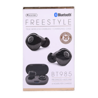 Sentry Free Style Wireless Earbuds Bt985