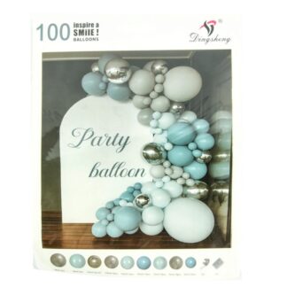 Party Balloons 100Ct Asst Size & Color