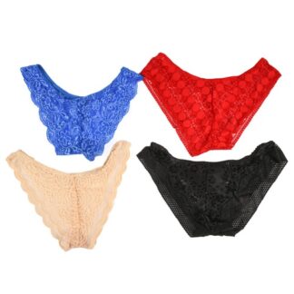 Lady Panty W/ Lace Asst Design & Color