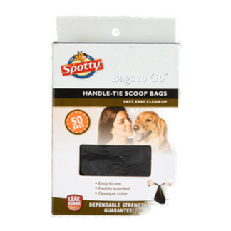 Leak Guard Pet Waste Bag 50Ct Handle Tie