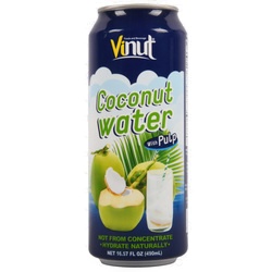 Vinut Coconut Water W/ Pulp 16.57Oz