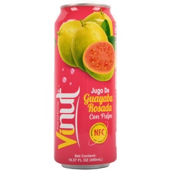 Vinut Pink Guava Juice W/ Pulp 16.57Oz