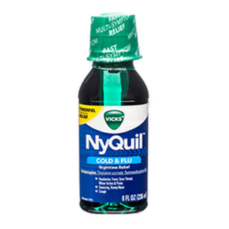 Nyquil Cold & Flu 8 Oz