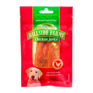 Hillside Farms Dog Treats Chicken Jerky 1.2 Oz