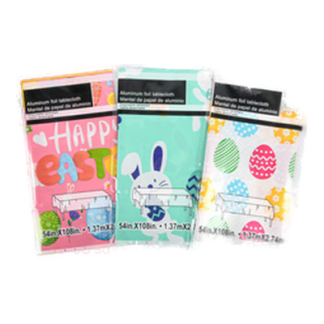 He Easter Table Cover Asst Design 54" X 108"