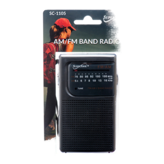 Pocket Radio Am/Fm #Sc-1105