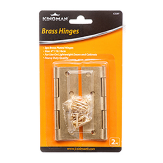 Kingman Hinges 4" 2Pcs