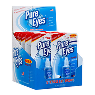 Pure Eyes Eye Drops Redness Relief .24 Oz