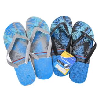 Hs Sandal Men'S Flip Flop W/Mixed Clr & Sze #Z44216H / Z44213E