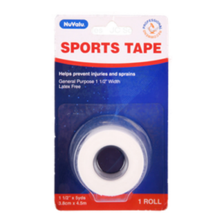 Nuvalu Sports Tape 38Mm X 4.5M White