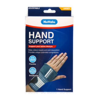Nuvalu Hand Support 4 Way & Targeted Compression