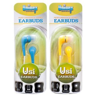 Uninex Earbuds 4-Asst Colors