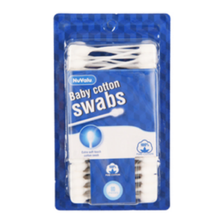 Nuvalu Baby Swabs Safety Tip 80Ct
