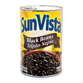Sun Vista Black Beans 40 Oz