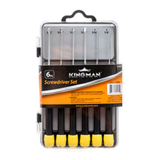 Kingman Screwdriver 6Pc