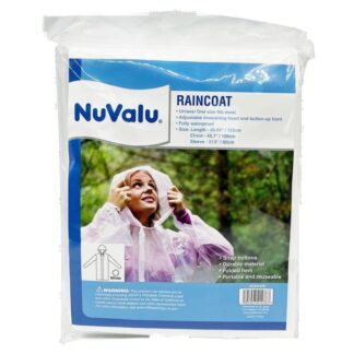 Nuvalu Raincoat Adult White Xl