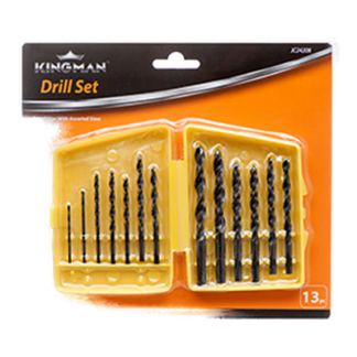 Kingman Tool Drill 13Pcs Set In A Case