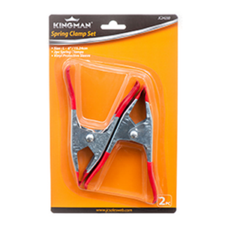 Kingman Spring Clamp Set 6" 2Pc