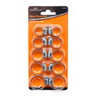 Kingman Hose Clamp Set 10 Pc W/Blister