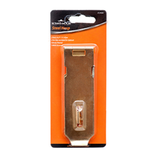 Kingman Tool Steel Hasp Gild 4.5"