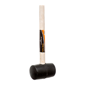 Kingman Rubber Hammer 16Oz W/Wood Handle 11.5"