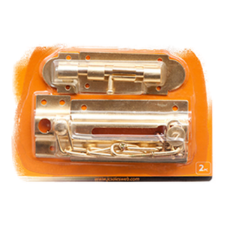 Kingman Door Guard  & Bolt 2Pc Set 4" X 4.5"