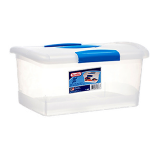 Sterilite Storage Container W/ Blue Lid