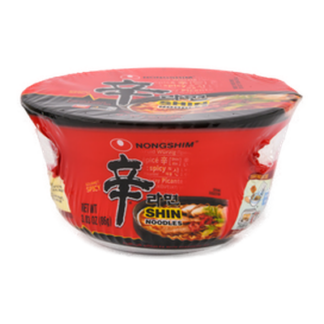 Nongshim Bowl Noodle 3.03 Oz Shin Ramyun Spicy