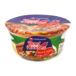 Nongshim Bowl Noodle 3.03 Oz Hot & Spicy