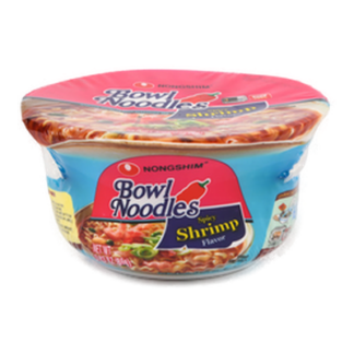 Nongshim Bowl Noodle 3.03 Oz Spicy Shrimp