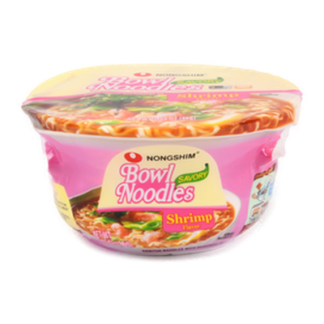 Nongshim Bowl Noodle 3.03 Oz Shrimp