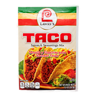 Lawry'S Taco Seasoning Mix 1 Oz