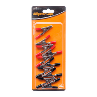 Kingman Alligator Clip Insulated 10Pc