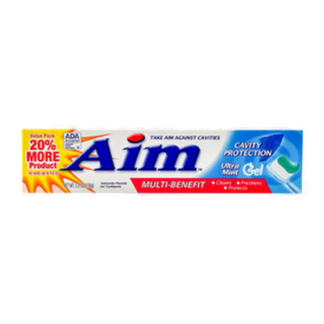 Aim Cavity Protection Paste Ultra Mint Gel 5.5 Oz
